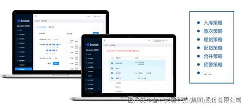 产品推介 安歌科技enotek wms wcs管理系统,为智能物流赋予最强大脑